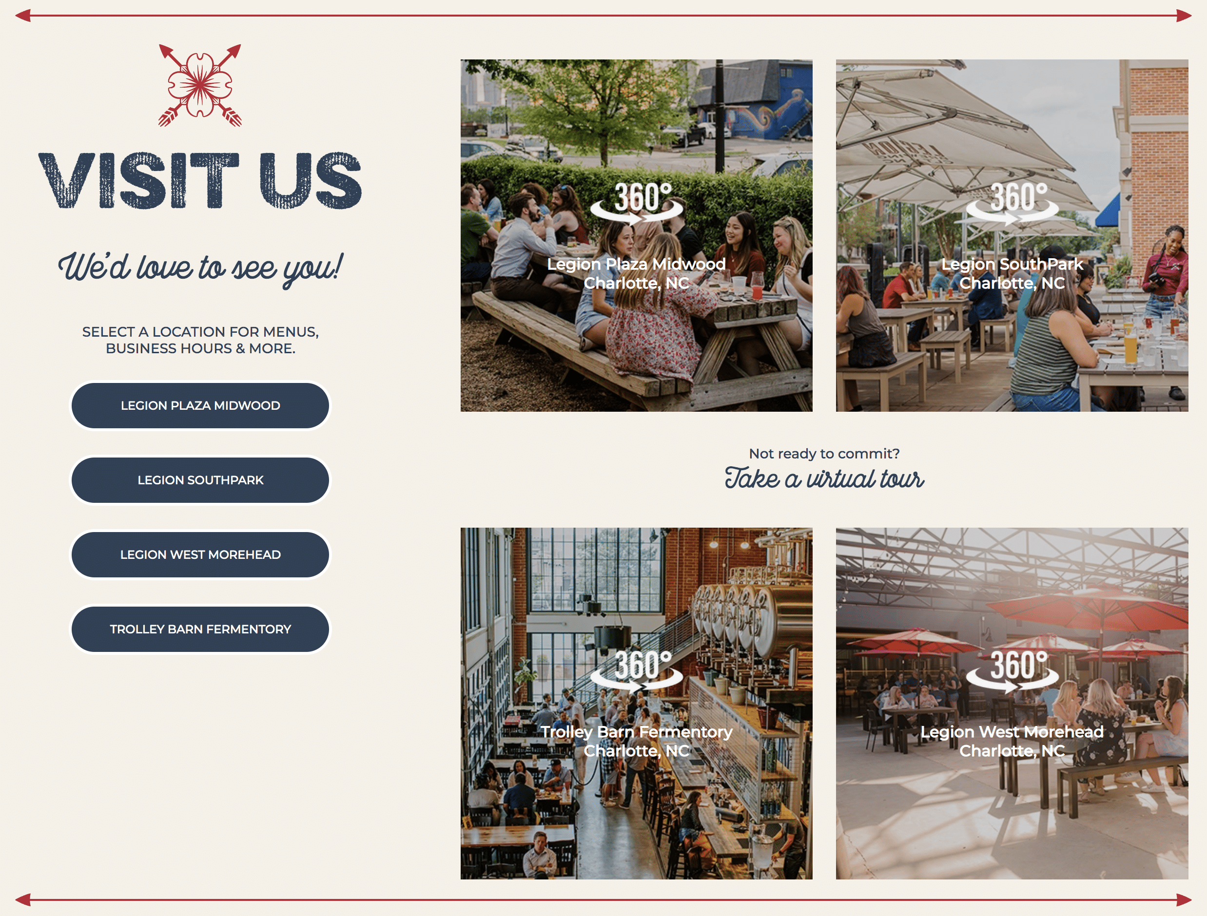 Legion Brewing virtual tour capture