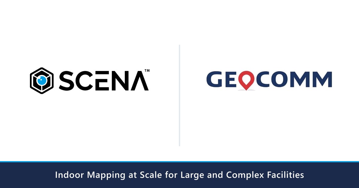 GeoComm partners with Scena to scale indoor mapping for large and complex facilities