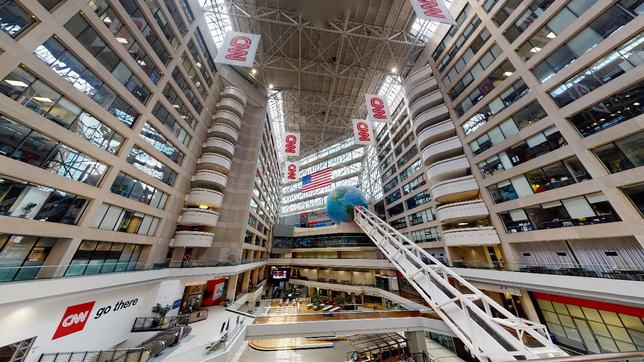 Large commercial atrium captured with Matterport 3D virtual tour